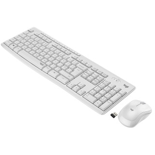 LOGITECH MK295 SILENT WIRELESS COMBO - ITA - OFF WHITE